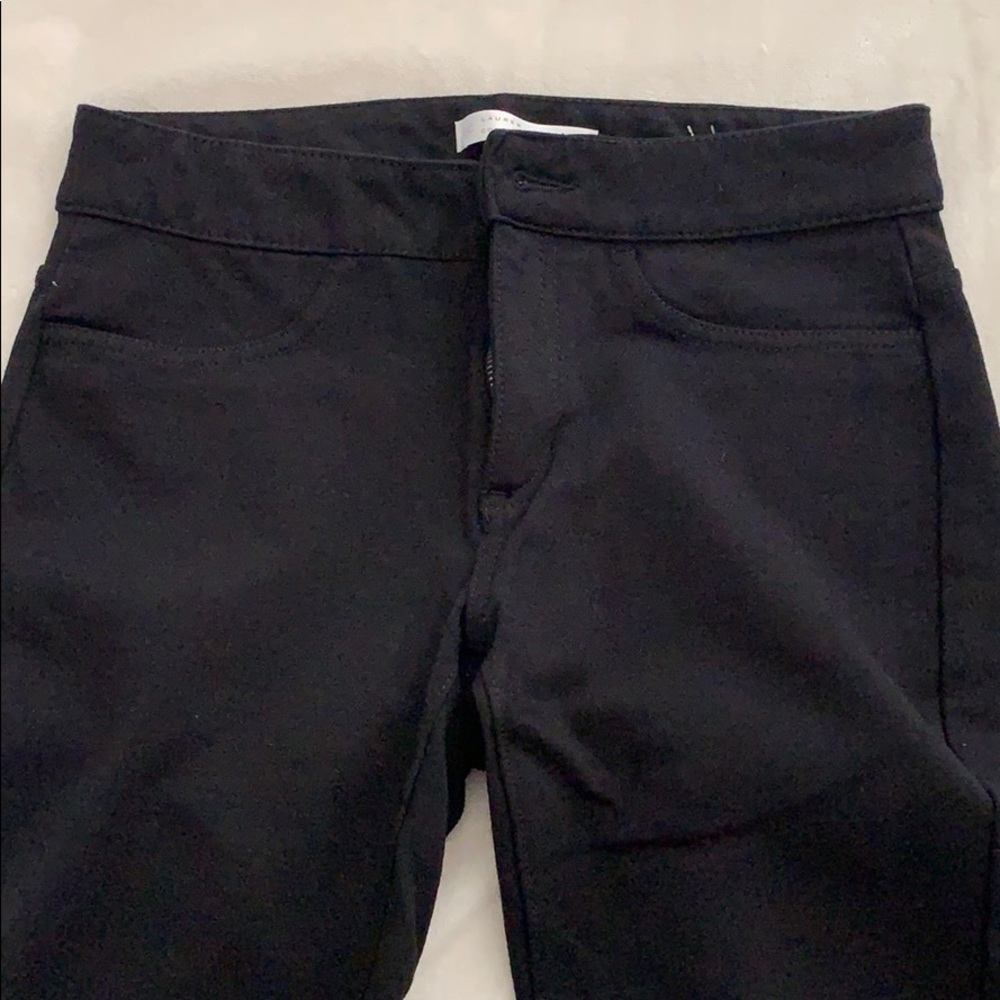 Lauren Conrad Super Skinny Black Pants